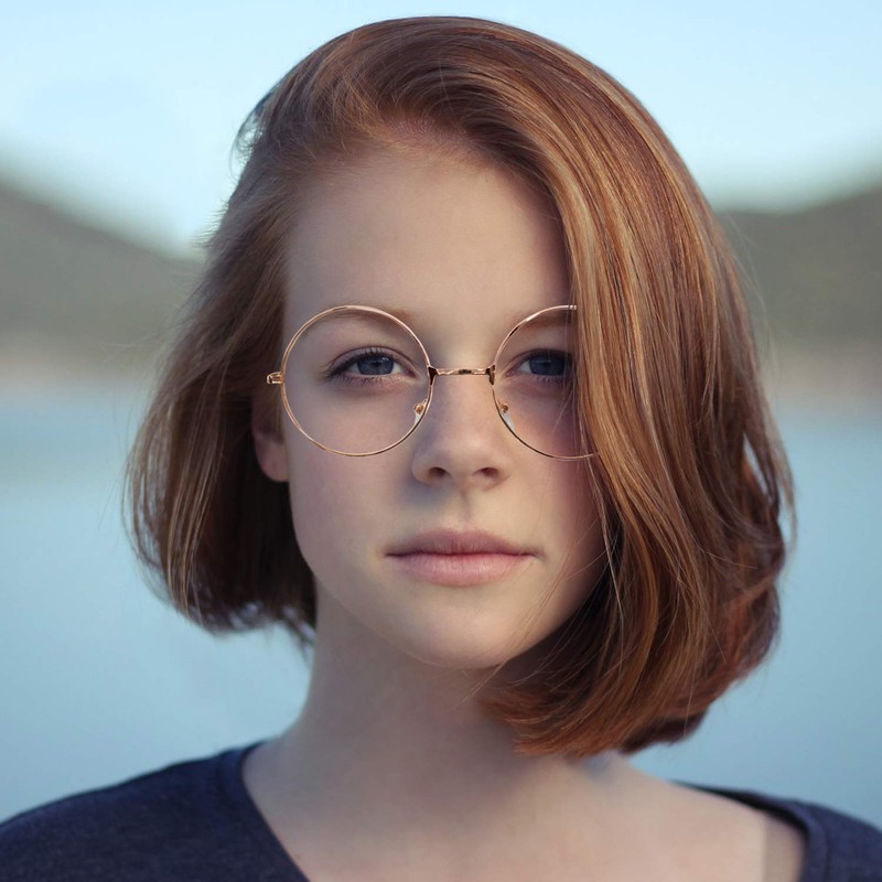 Trixes Unisex Silver and Black Beatles Retro Sixties Style Round