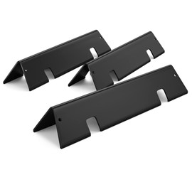 X Home 15.3-Inch 67045 Heavier Flavorizer Bars Replacement for Weber GS4 Spirit II 200 Series, Spirit II E-210 (Front-Mounted Control) Grill Parts, Porcelain-enameled, 3-Pack