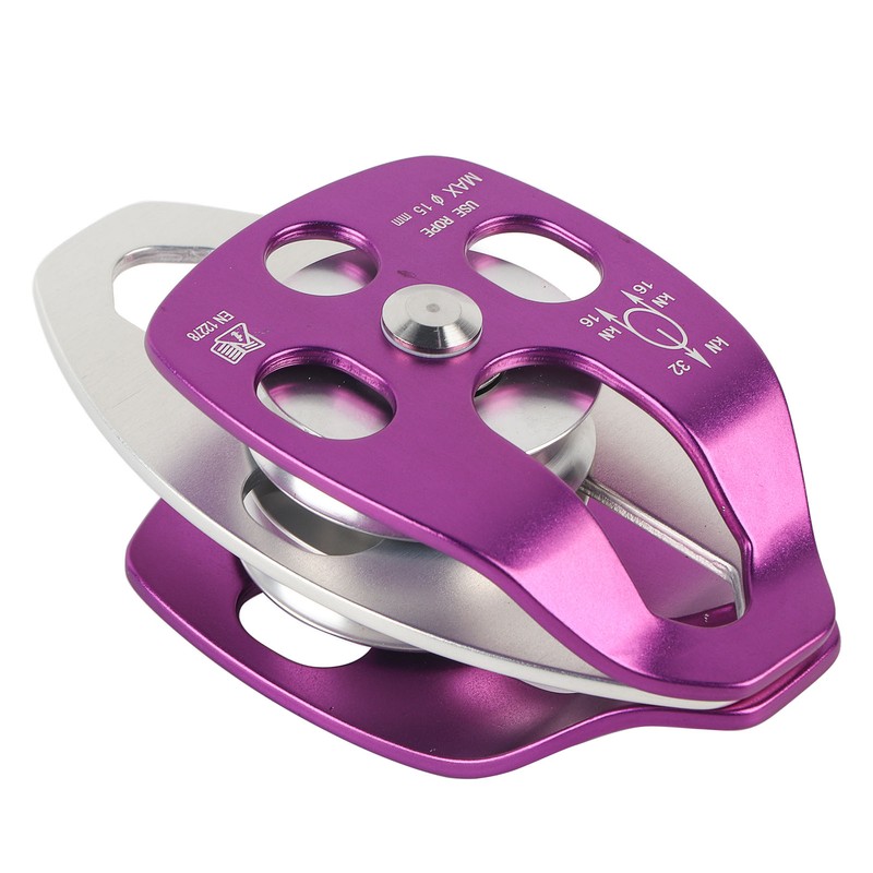 EN 12278 Outdoor Aviation Aluminum Side Swing Double Pulley for