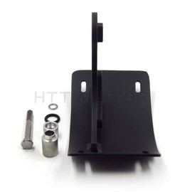 HTTMT- Black Billet License Plate Tag Holder Bracket Compatible with 2006-2013 Suzuki Boulevard M109R [P/N: MT360-07-BK]