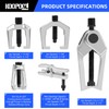 KOOPOOL Ball Joint Separator, Pitman Arm Puller, Tie Rod End