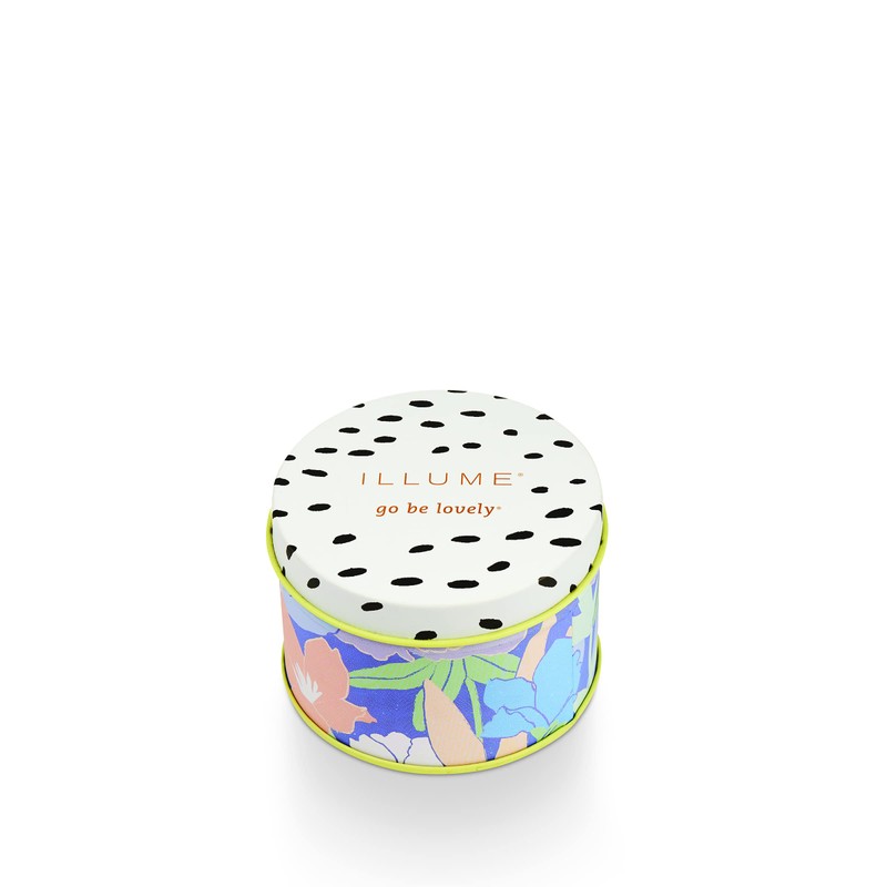 Illume Go Be Lovely Citrus Crush Small Fleur Tin Candle