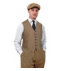 1920s Mens Costume Vest Hat Pocket Watch Accessories Set Adult