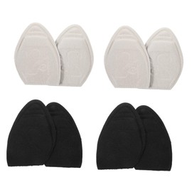 Baluue 4pairs Non- Forefoot Pads for High Heels Metatarsal Shoe Inserts Soft Cushion Foot Pads for Comfort and Support for Various Shoe Types