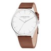 Liebeskind Time & Jewel Mixte Analogique Quartz, Silver brown, Modern