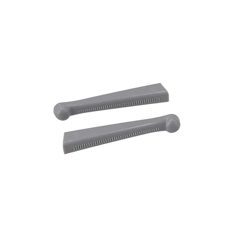 Set of 2 Case for Aluminium Hand Lever Grey -
