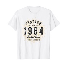 Vintage 1964 Birthday Retro T-Shirt