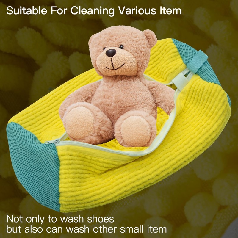 Shoe Washing Bag for Machine - Laundry Mesh Bag for