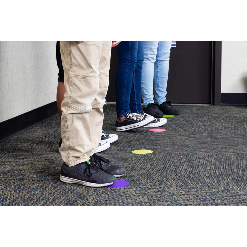 Teacher Created Resources Spot On Colorful Circles Carpet Markers 4-inch