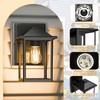 MATAMEYE Outdoor Wall Lantern, Exterior Waterproof Wall Sconce Light Fixture,