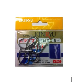 Kinryu H-Line Hiramasa Hook, White, No. 16