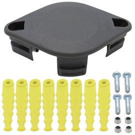 ACCYPRO ACFHRL2 Polycarbonate Bladed Trimmer Head with 8 Quickload Blades Weed Eater Bladed Head Compatible with Ryobi 18V, 24V, and 40V RY40210, RY40210A