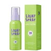 メイクキープミスト 化粧崩れ防止スプレー, 皮脂くずれ防止 テカリ防止 化粧キープミスト #ライトタイブ-100ml