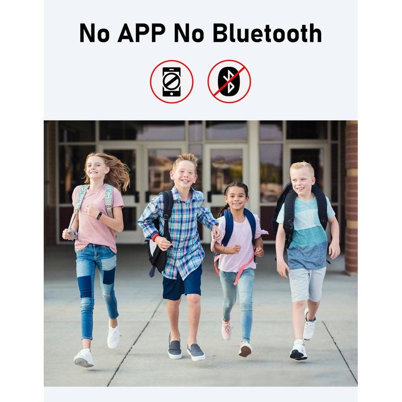 GRV Pedometer Watch Fitness Watch No Bluetooth/App/Phone Required,Fitness Tracker with