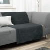 Erwin Müller Trieste Armchair and Sofa Protector Cotton Blend Dark