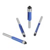 YUENTOEN 4 Pieces Flush Trim Router Bits Set, 1/4 Inch