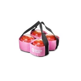 DRAKES PRIDE 4 BOWL CARRIER FOR CROWN GREEN/FLAT GREEN BOWLS** (PINK)