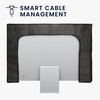 kwmobile Monitor Cover Compatible with 31-32" Monitor - Dust Cover