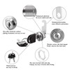 MUXHEL 16PCS Cabinet Lock 20mm Letter Box Lock Security Cam
