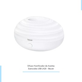 Beurer Difusor De Aceites Esenciales Con Luz Led La20 - Beurer