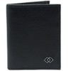 Alpine Swiss Double Diamond RFID Business Card Case Wallet Black
