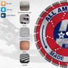 Made in USA All American Diamond Blade with Drop Segment