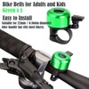 Bike Bell,Bicycle Bells for Adults and Kids,Crisp Loud Melodious Sound,Bicycle