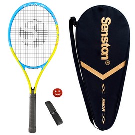 Senston Tennis Racket for Adults Tennis Racket Professional 27 inch Tennis Racquet for Girls Women Pink