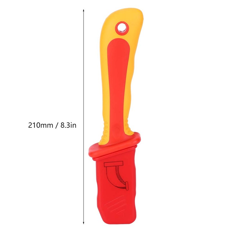 1000V Insulated Dismantling Knife Insulated Electricians Cable Stripping Knives with