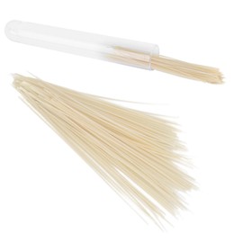 SoeKoa 250pcs Simulated Animal Whiskers for Crafts Needle Felting, Craft Animal Whiskers 3 Inches, Suitable for Muppet Whiskers (Creamy White)