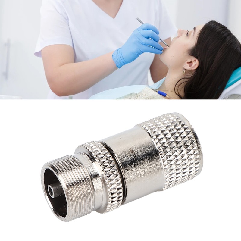2 To 4 Hole High Speed Dental Handpiece Adapter Stainless