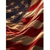 PUAGEMTI American Flag Diamond Art Painting Kits for Adult, American