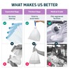 Lunderg Commode Liners with Absorbent Pads - Lavender Scent Medical