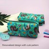 Otters Pencil Case Canvas Pen Bag Pouch Cute Stationary Case