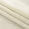 CUCRAF Real Linen Window Curtain, Bistro Curtain, Kitchen Curtains, Set