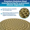 High Pressure Shower Head - Anti-Clogging Silicone Nozzles - 2.5