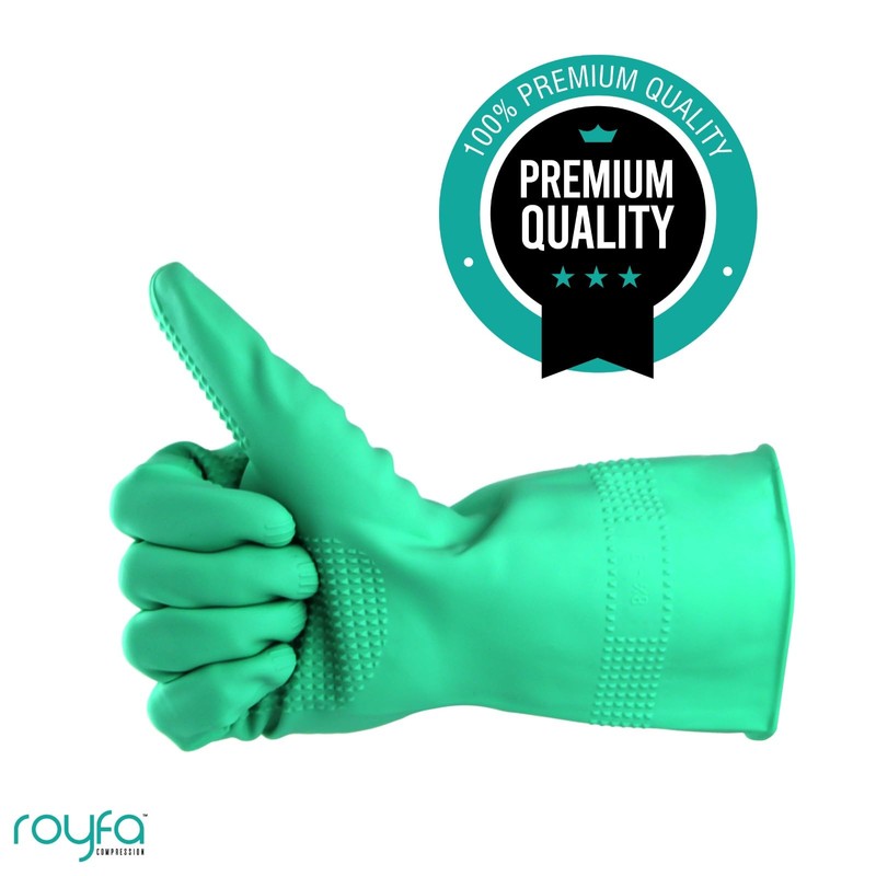 Donning Gloves for Compression Stockings - Gloves Universal Fit with