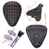 Black Motorcycle Solo Seat Spring With Base For Harley Heritage