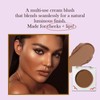 Bronzer Blushers for Cheeks, Brown Blush Make up Matte Bronzer