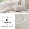 Bedsure Grid Boho Duvet Cover Twin Size - Shabby Chic