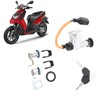 Ignition Switch Assembly Stainless Steel for Chinese GY6 Electric Scooter