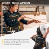 BRITEREE Work Tool Apron for Men and Women, Torso Length
