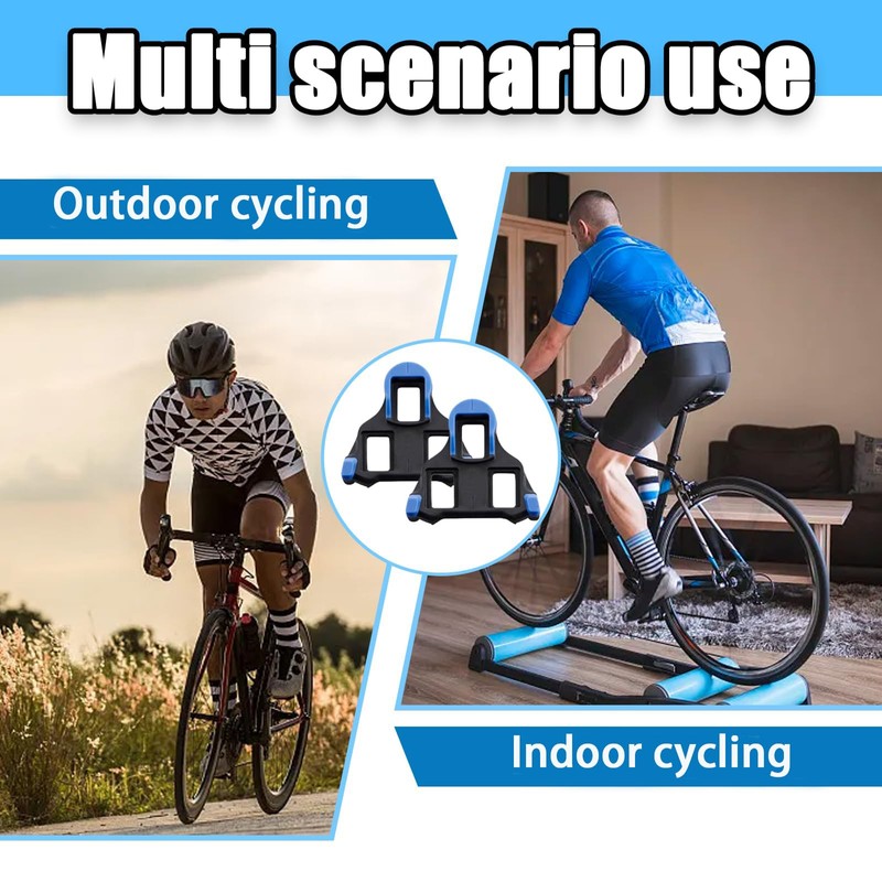 MOAZIFI SPD Cleats Compatible with Shimano SPD SL Pedals -