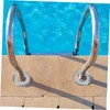 SEWACC 4pcs Heavy Duty Stainless Steel Pool Ladder Covers for