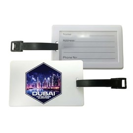 Dubai United Arab Emirates Design A Souvenir Luggage Tag 2-Pack