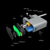 Fingerprint Padlock Anti Theft Electronic Lock for Suitcase Backpack Drawer