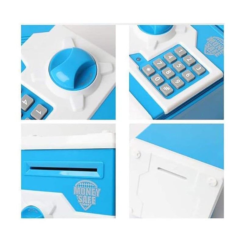 NASSIA Cute Money Box for Boys and Girls, Mini ATM,
