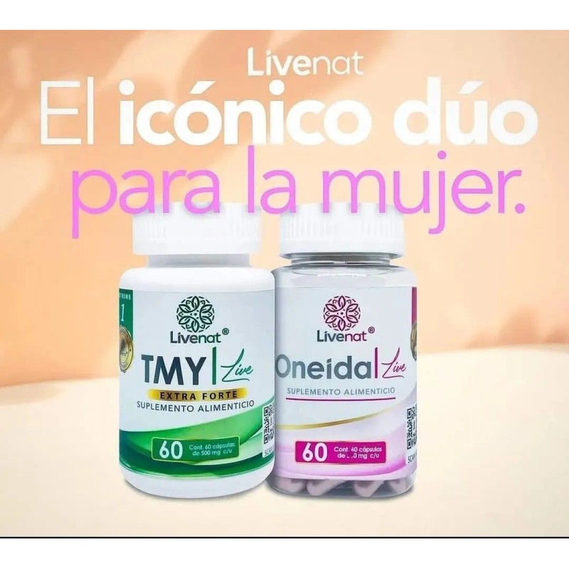 Kit Femn Silueta Oneida + Tmy Live Control Peso Menopausia