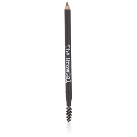 The BrowGal - 3 in 1, Skinny Eyebrow Pencil - 06 with Sharpener Cap & Spoolie Brush - Draws Tiny Brow Hairs & Fills in Sparse Areas & Gaps, Sharp Enable, Longwear, Long Lasting – "7.4 In, Blonde Color