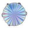 Radiant Tambourine Reflective Clear Crisp Sound Double Row Bell Drum